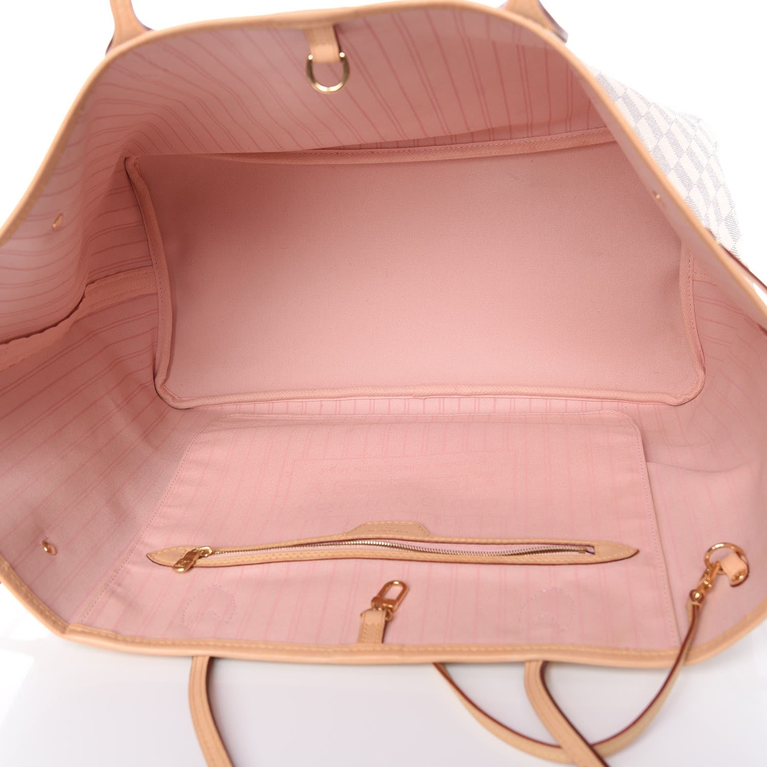 Louis Vuitton Damier Azur Neo Neverfull GM Rose Ballerine 5 of 7