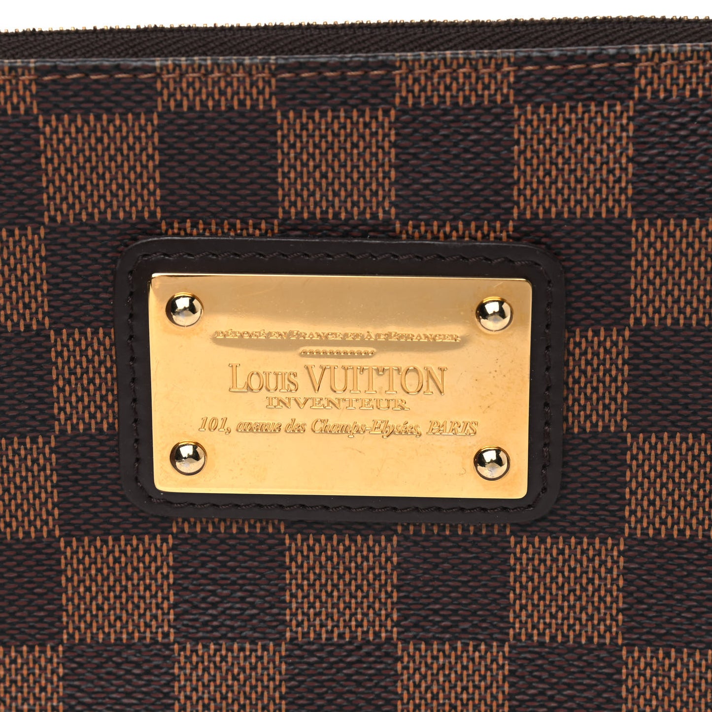 Damier Ebene Eva Clutch
