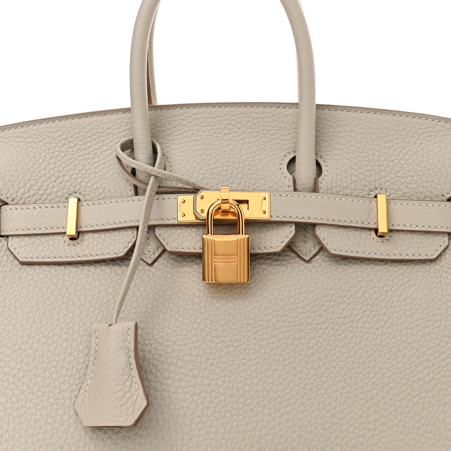 Hermes Togo Birkin 25 Gris Perle 8 of 11