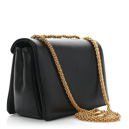 Valentino Garavani Nappa One Stud Chain Clutch Black 3 of 10