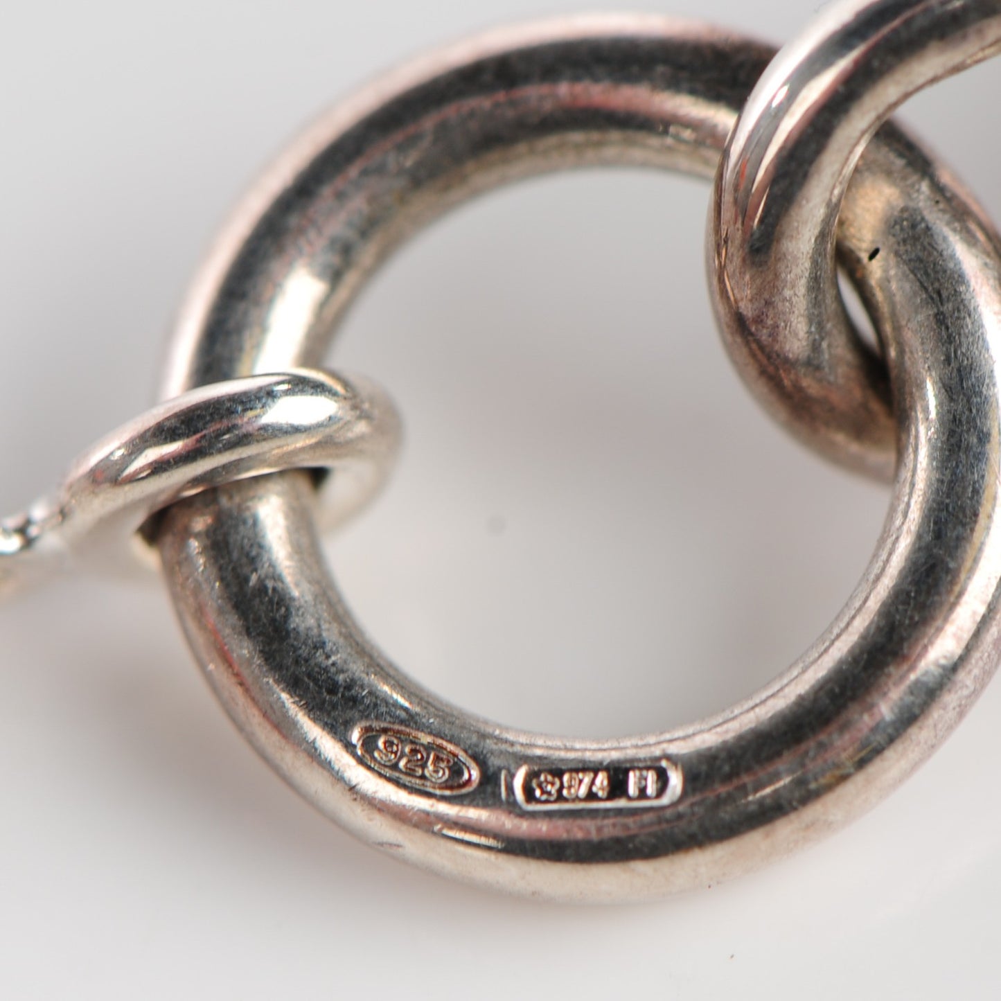 Sterling Silver Birkin Amulette Pendant Necklace