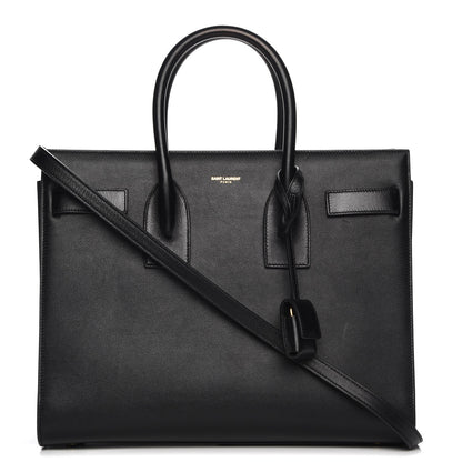 Saint Laurent Calfskin Small Sac De Jour Black 2 of 16