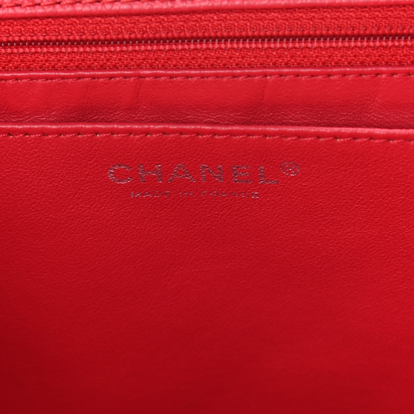 Washed Caviar Quilted Maxi Single Flap Fuchsia
