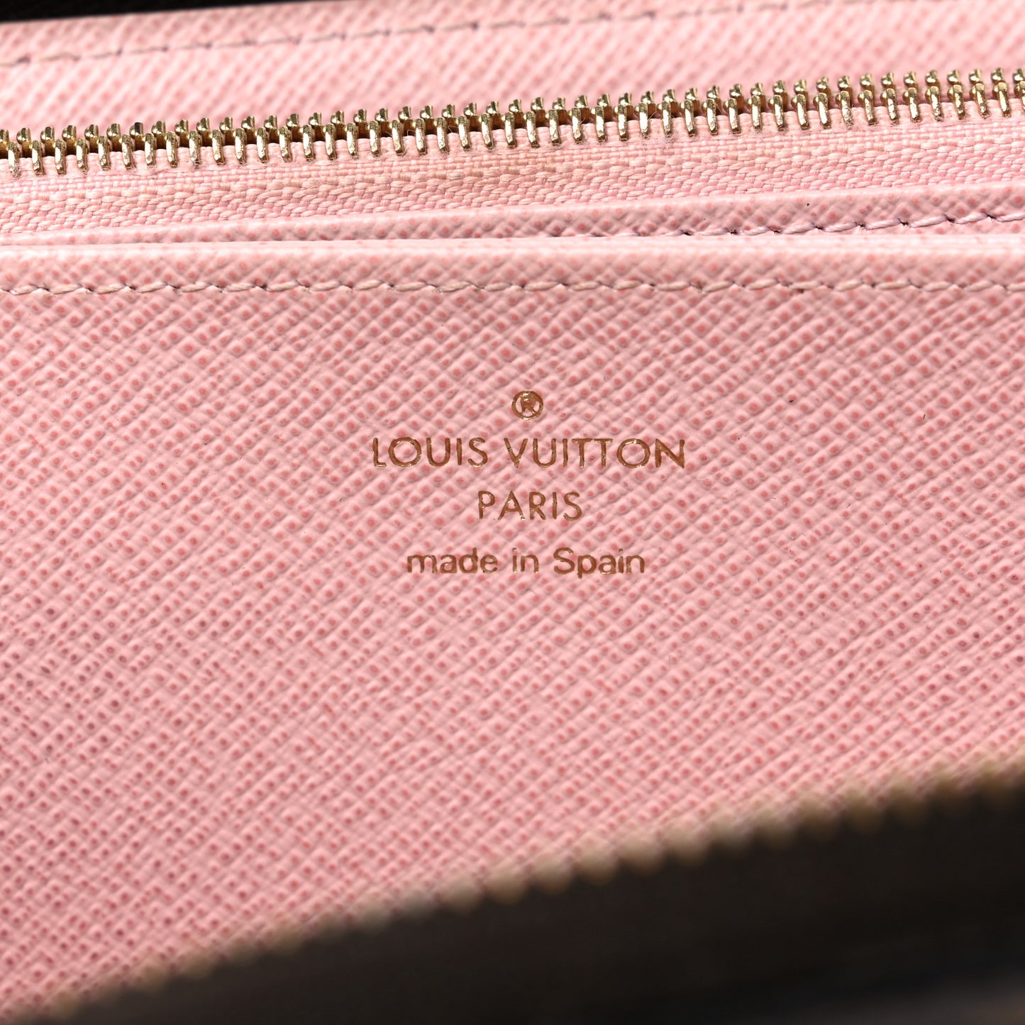Monogram Zippy Wallet Rose Ballerine