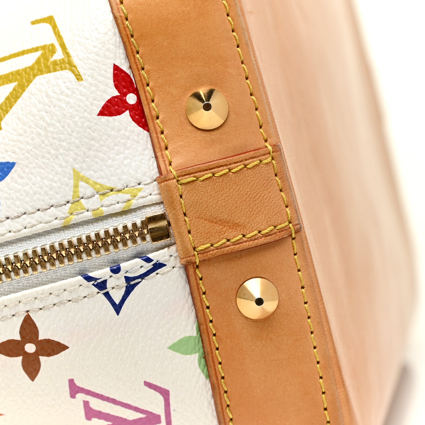 Monogram Multicolor Alma White