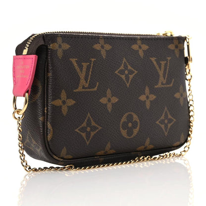 Louis Vuitton Monogram 2020 Christmas Animation Roller Coaster Mini Pochette Accessories Pivoine 3 of 10