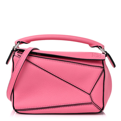 Loewe Calfskin Mini Puzzle Bag Wild Rose 1 of 8