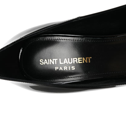 Saint Laurent Patent Opyum 110 Pumps 39 Black Gold 15 of 17