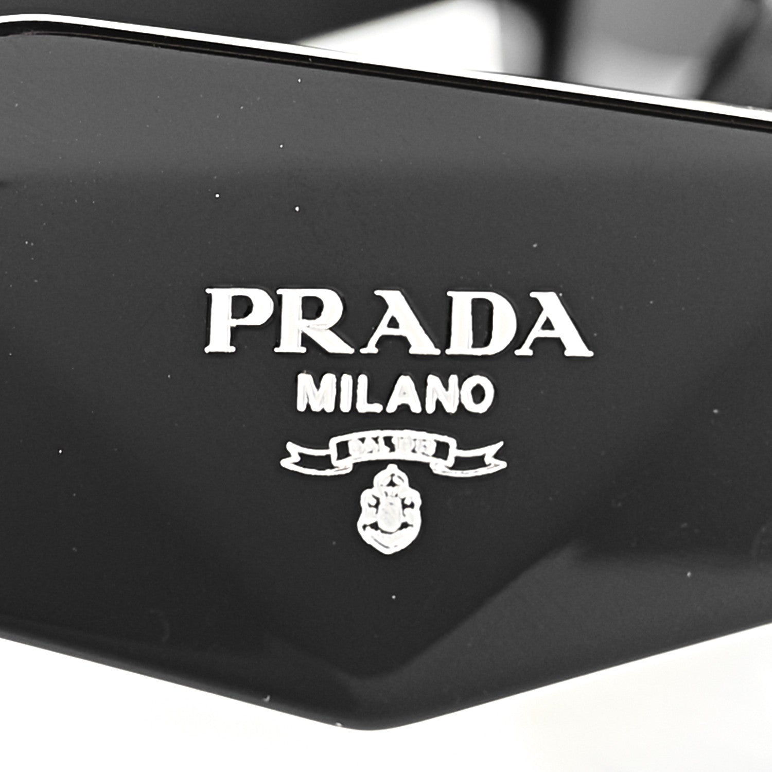 Prada Acetate Symbole Sunglasses SPR 17W Black 7 of 8