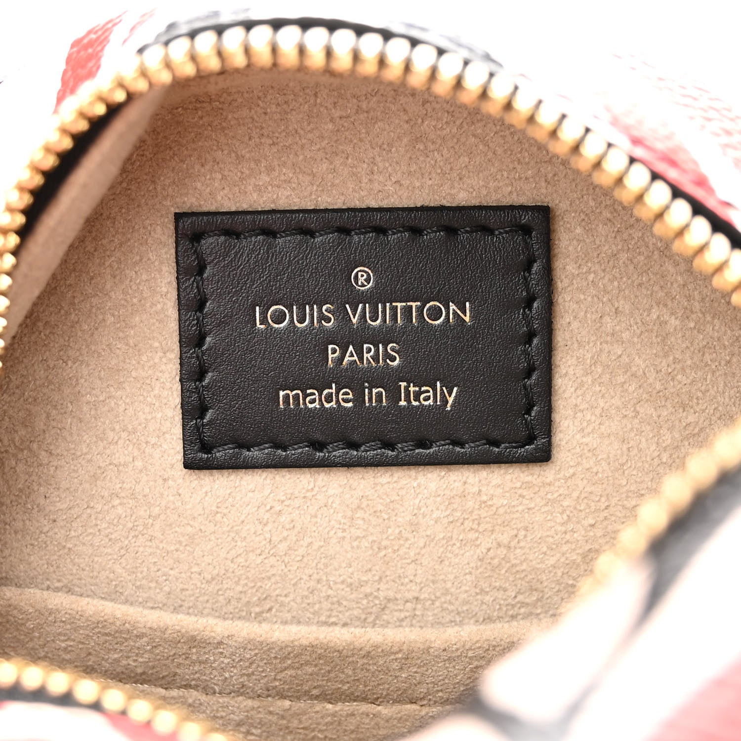 Louis Vuitton Monogram Giant Crafty Boite Chapeau Souple PM Creme Rouge Black 6 of 9