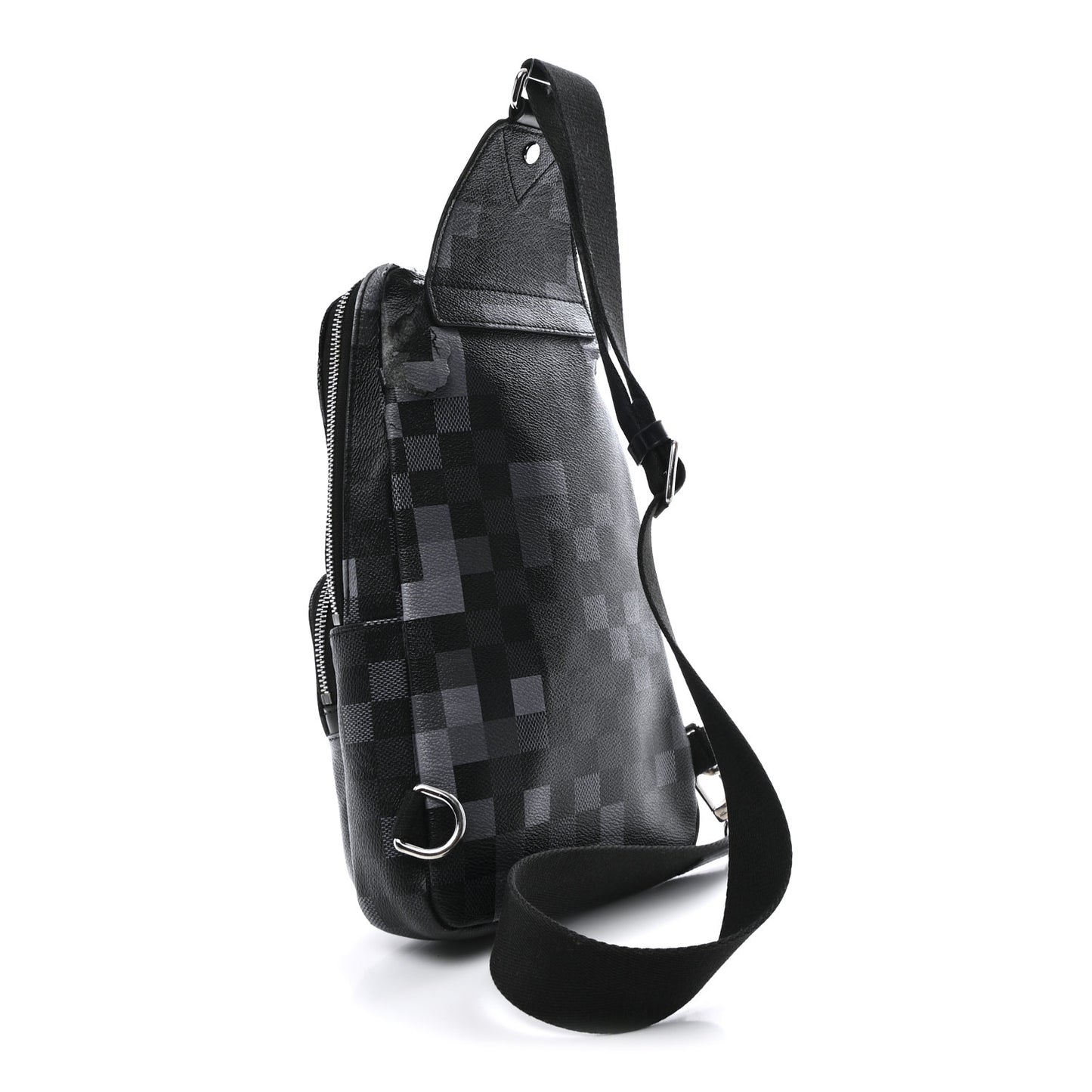 Damier Graphite Pixel Avenue Sling Backpack Gris