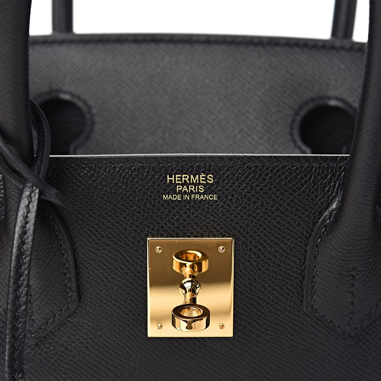 Epsom Birkin 30 Black