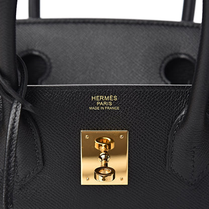 Hermes Epsom Birkin 30 Black 7 of 12