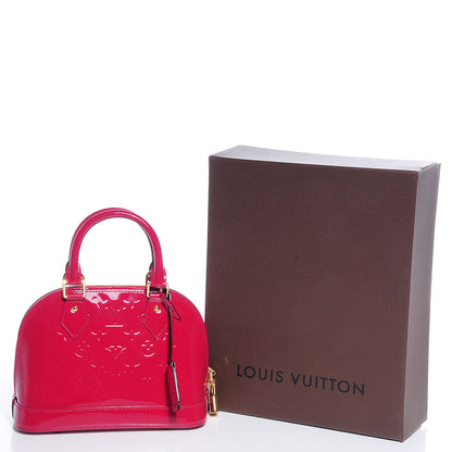 Louis Vuitton Vernis Alma BB Rose Indien 5 of 8