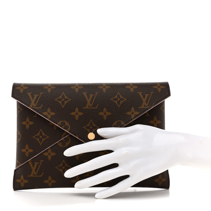 Louis Vuitton Monogram Large Kirigami Pochette Insert Rose Ballerine 2 of 11
