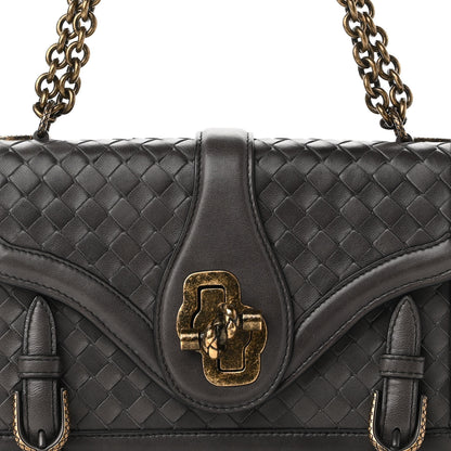 Bottega Veneta Intrecciato City Knot Bag Grey 7 of 9