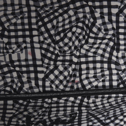 MCM Visetos Medium Liz Reversible Shopper Tote Black 8 of 15