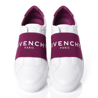 Givenchy Calfskin Band Logo Womens Urban Street Sneakers 39 Orchid Purple 5 of 11