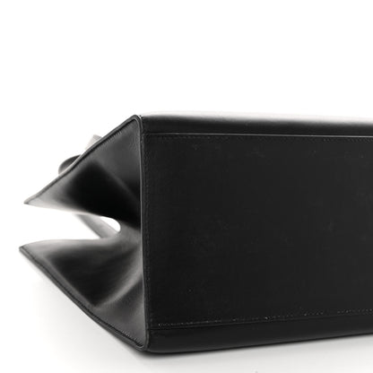 Celine Smooth Calfskin Cabas 16 Bag Black 7 of 8