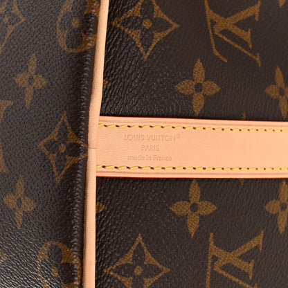 Louis Vuitton Mon Monogram Speedy Bandouliere 25 Fauve Safran Yellow 6 of 10