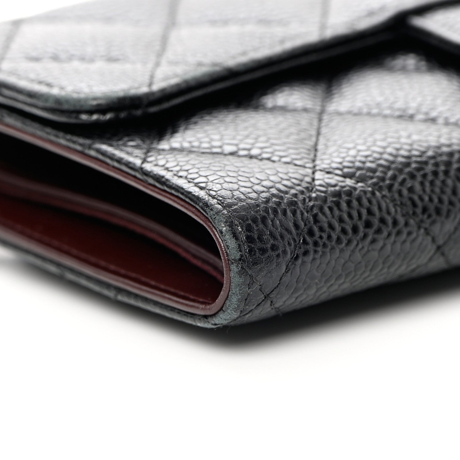 Chanel Caviar Quilted Large Flap Wallet Black 14 of 18