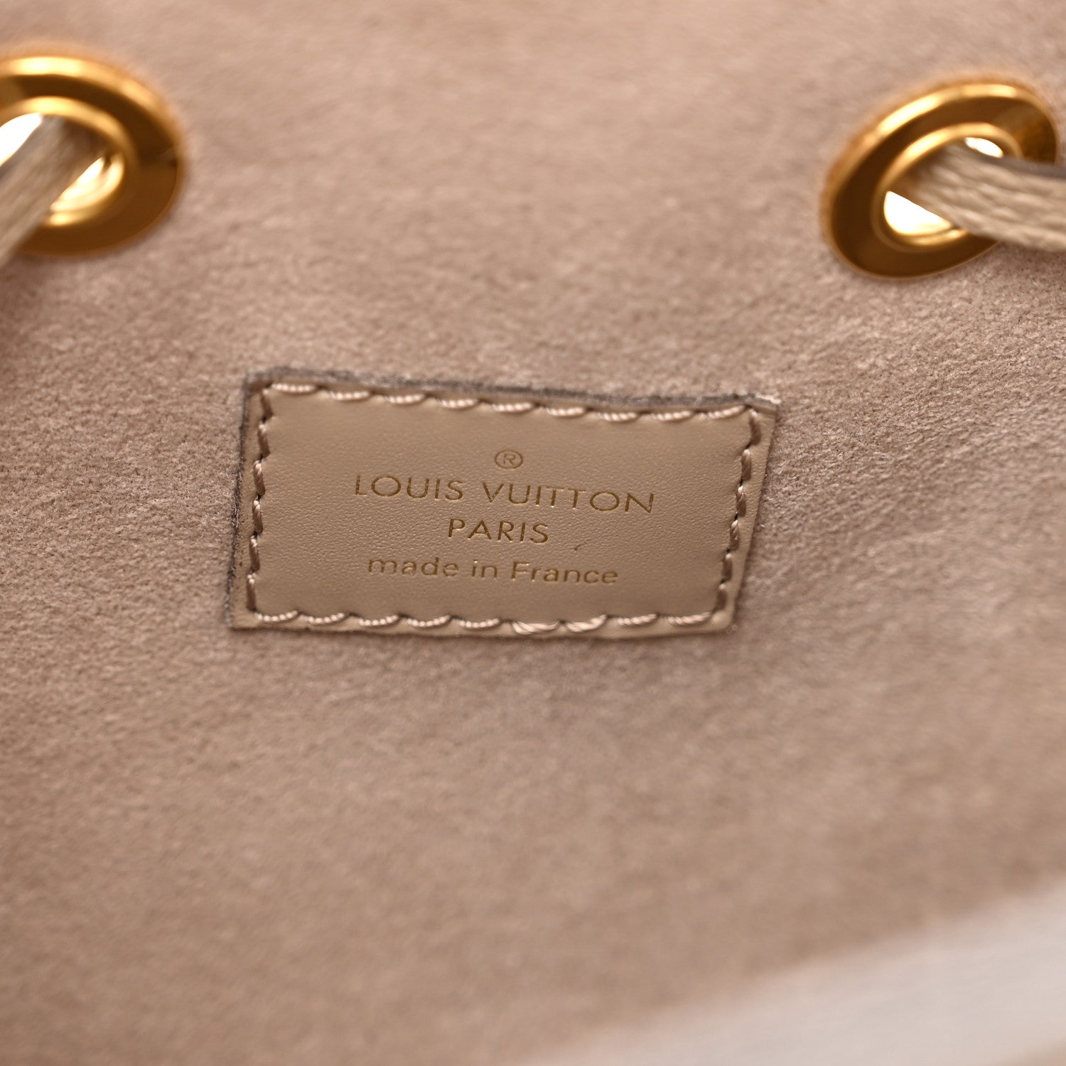 Louis Vuitton Empreinte Monogram Giant Neonoe MM Tourterelle Creme 7 of 9