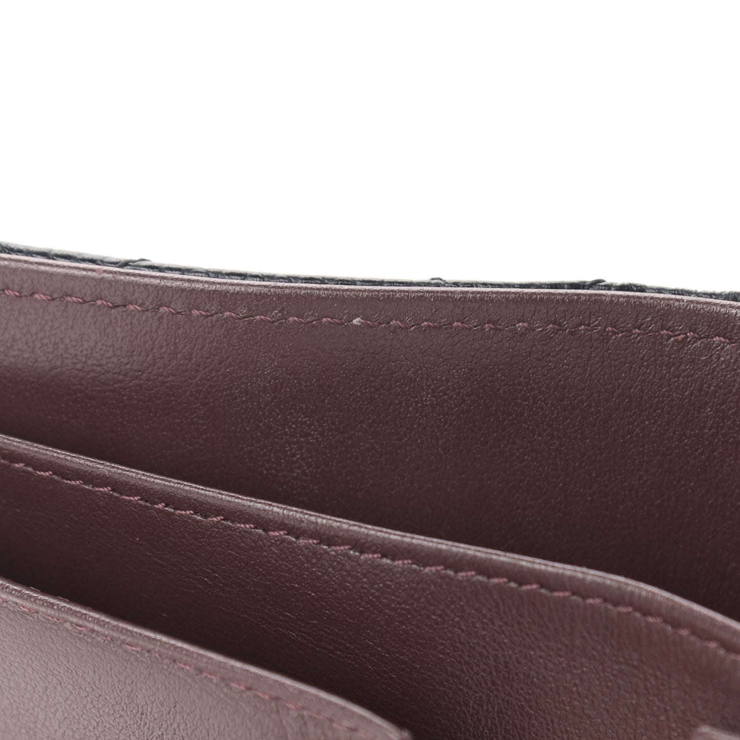 Caviar Quilted Compact Flap Wallet Black