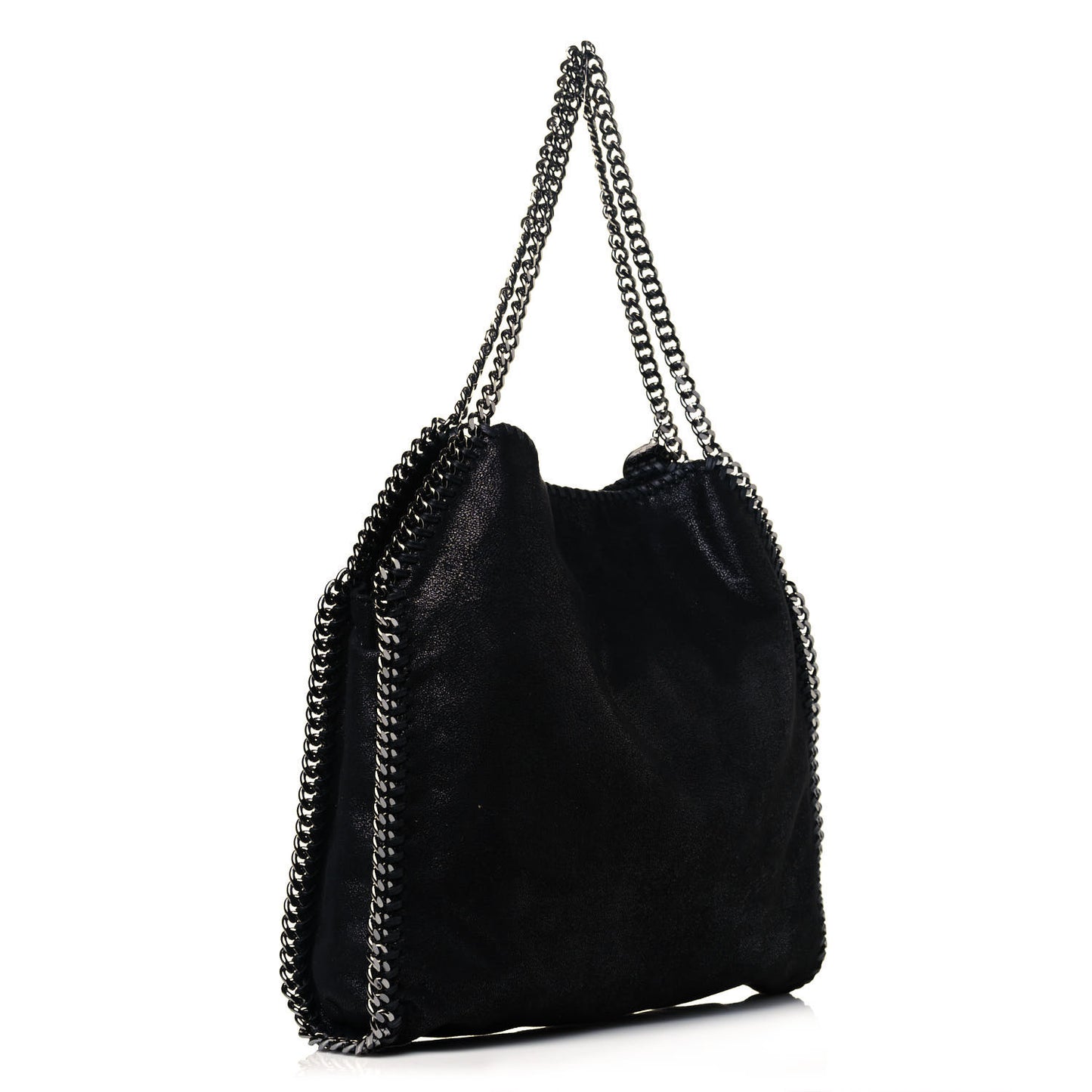 Shaggy Deer Small Falabella Tote Black