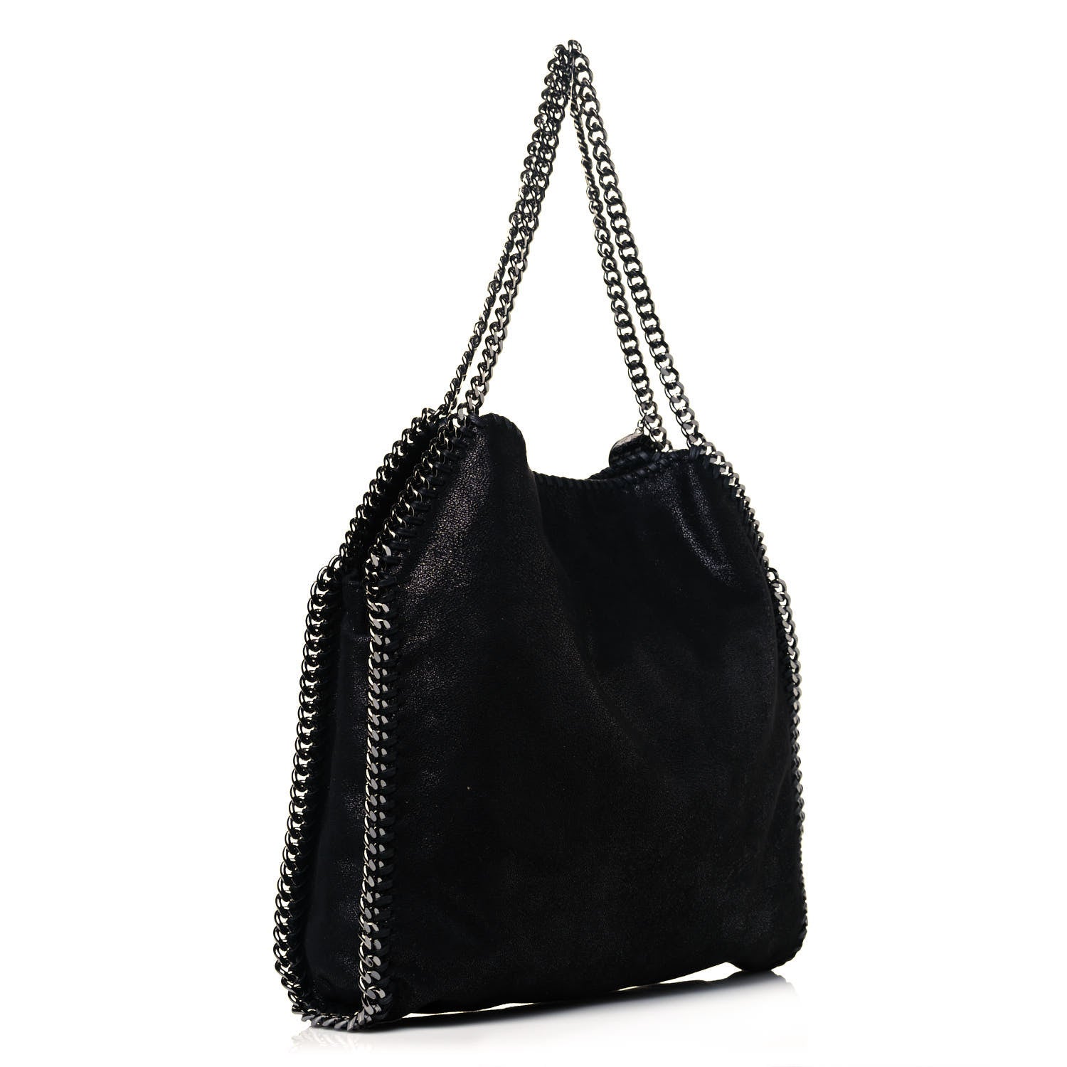 Stella McCartney Shaggy Deer Small Falabella Tote Black 3 of 11