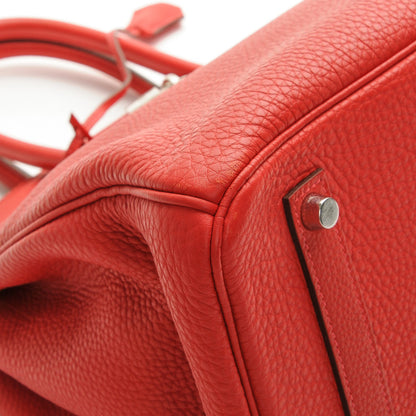 Hermes Togo Birkin 35 Rouge Casaque 10 of 23