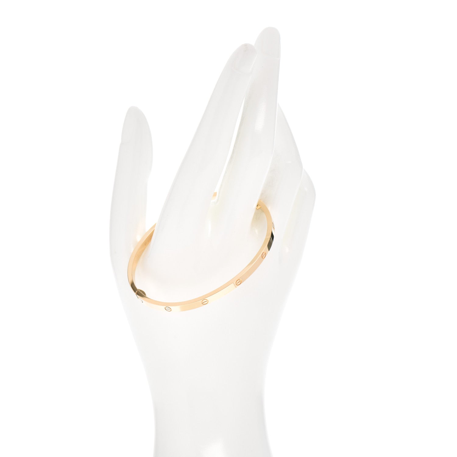 Cartier 18K Yellow Gold Small LOVE Bracelet 18 2 of 4