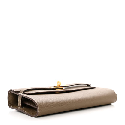 Hermes Epsom Kelly Wallet To Go Etoupe 3 of 7
