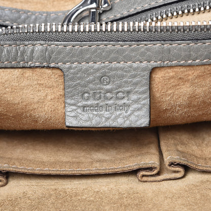 Gucci Pebbled Calfskin Large Hobo Green 6 of 15