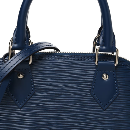 Louis Vuitton Epi Alma BB Indigo 7 of 9