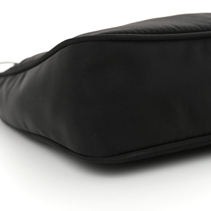 Prada Tessuto Nylon Mini Re-Edition 2000 Bag Black 9 of 13