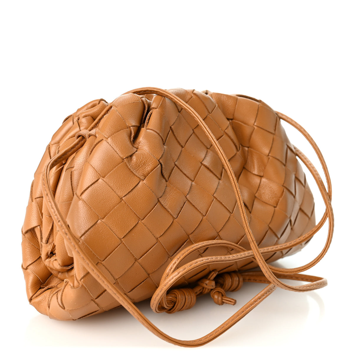 Bottega Veneta Nappa Intrecciato The Mini Pouch Carmel 3 of 10