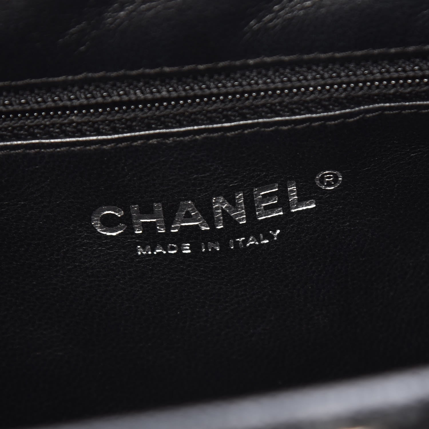 Chanel Caviar Quilted Timeless Clutch Black 6 of 9