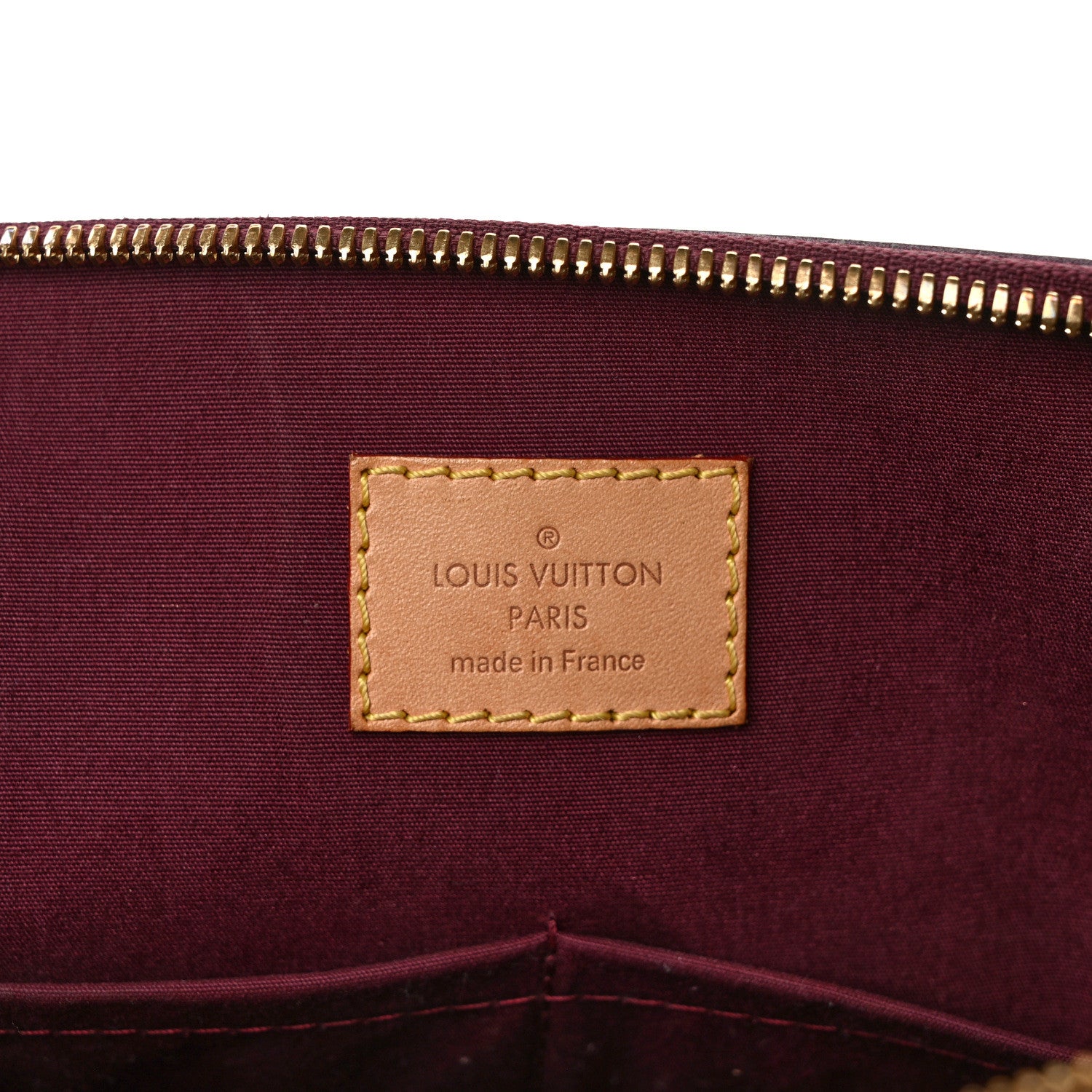 Louis Vuitton Vernis Alma PM Rouge Fauviste 6 of 8
