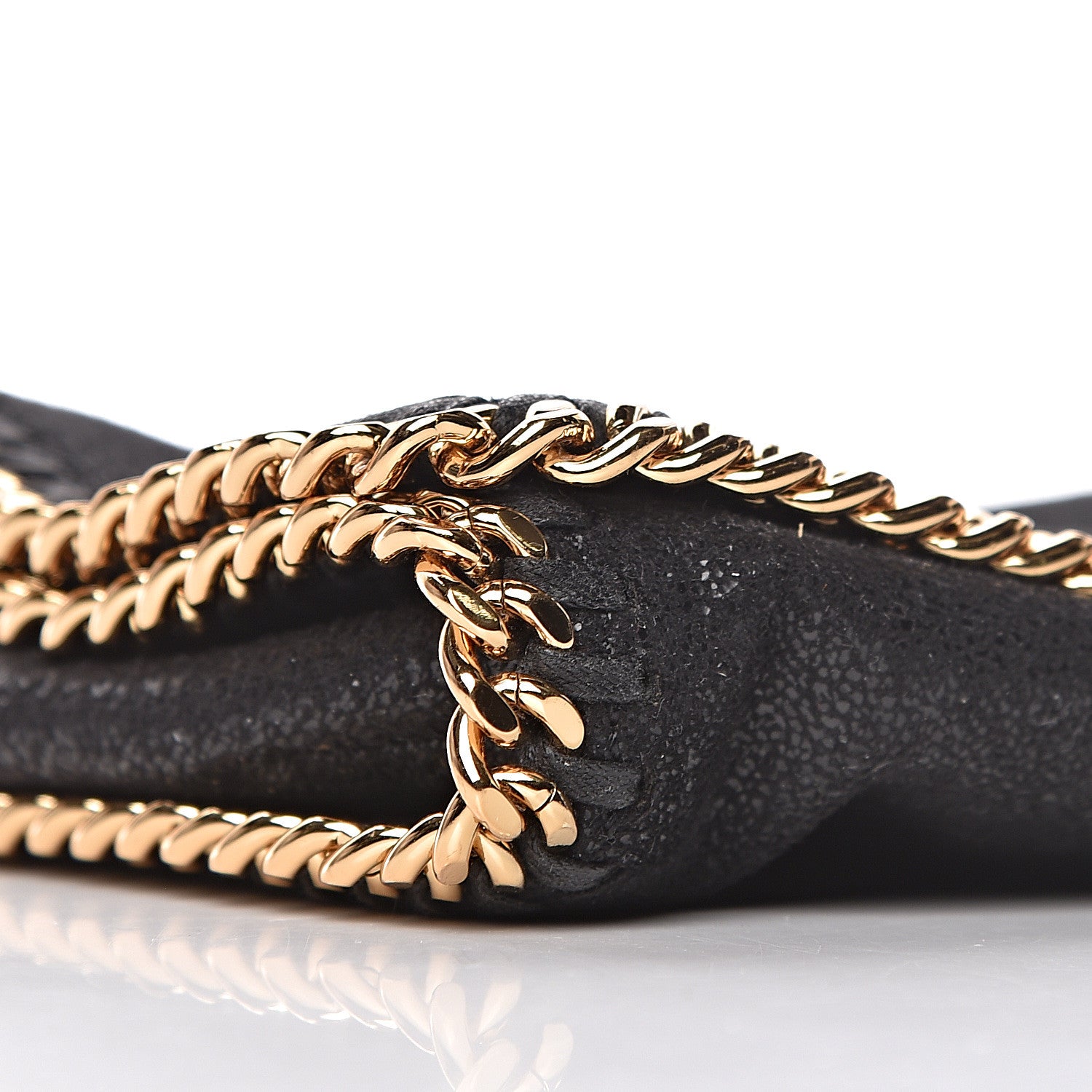 Stella McCartney Shaggy Deer Falabella Crossbody Bag Black 8 of 10