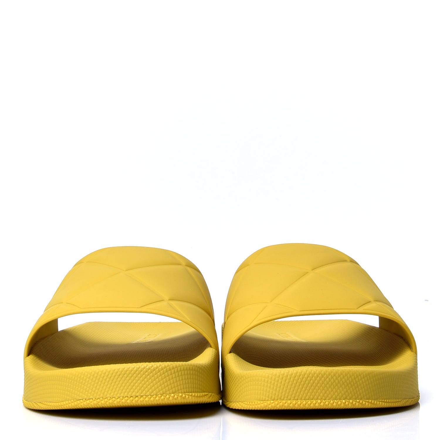 Bottega Veneta Rubber The Slider Sandals 40 Buttercup 3 of 6