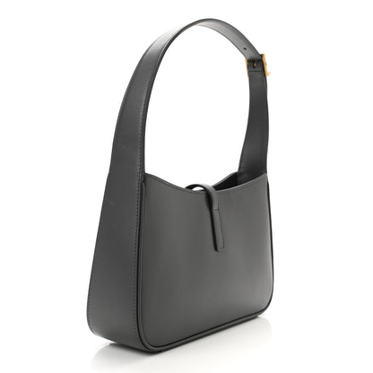 Saint Laurent Smooth Calfskin Le 5 A 7 Hobo Storm 2 of 10