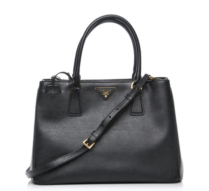 Prada Saffiano Lux Medium Tote Nero Black 1 of 10