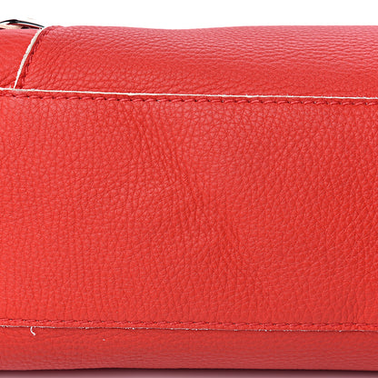 Balenciaga Supple Grained Calfskin Classic Silver Hardware Highlight City Rouge Fraise 14 of 14