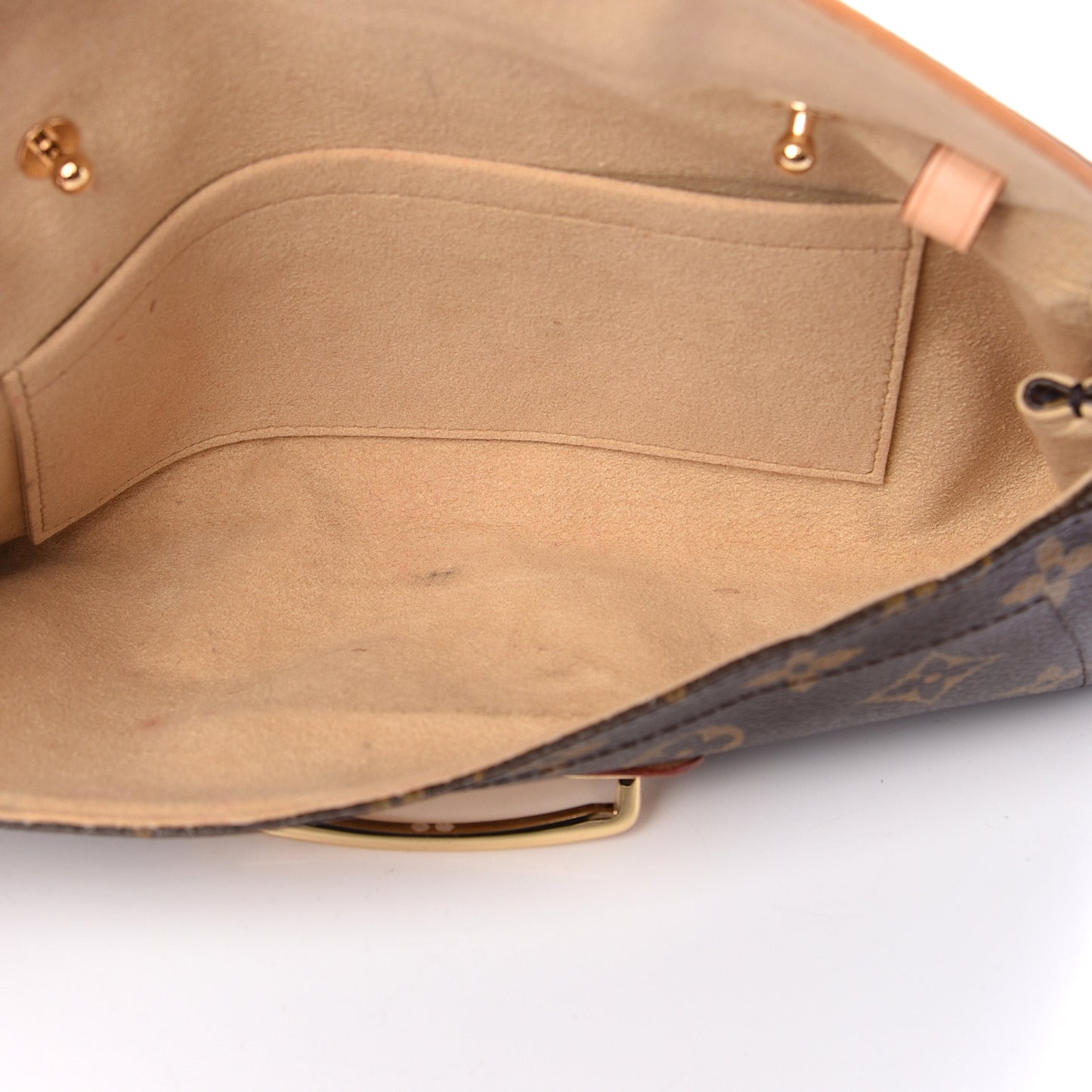 Monogram Beverly Clutch