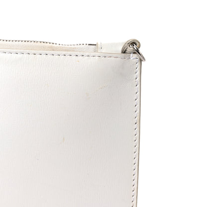 Alaia Calfskin Grommet Rose-Marie 28 Bag White 23 of 24