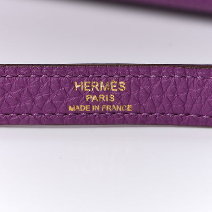 Hermes Togo Kelly Retourne 35 Anemone 12 of 35