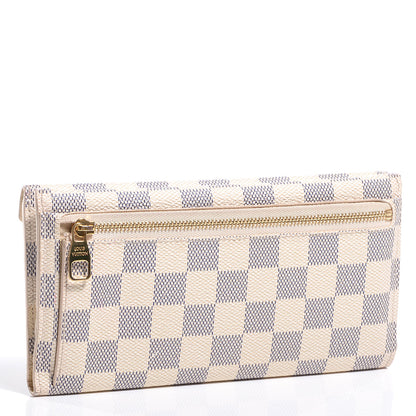 Louis Vuitton Damier Azur Long Origami Wallet 3 of 8