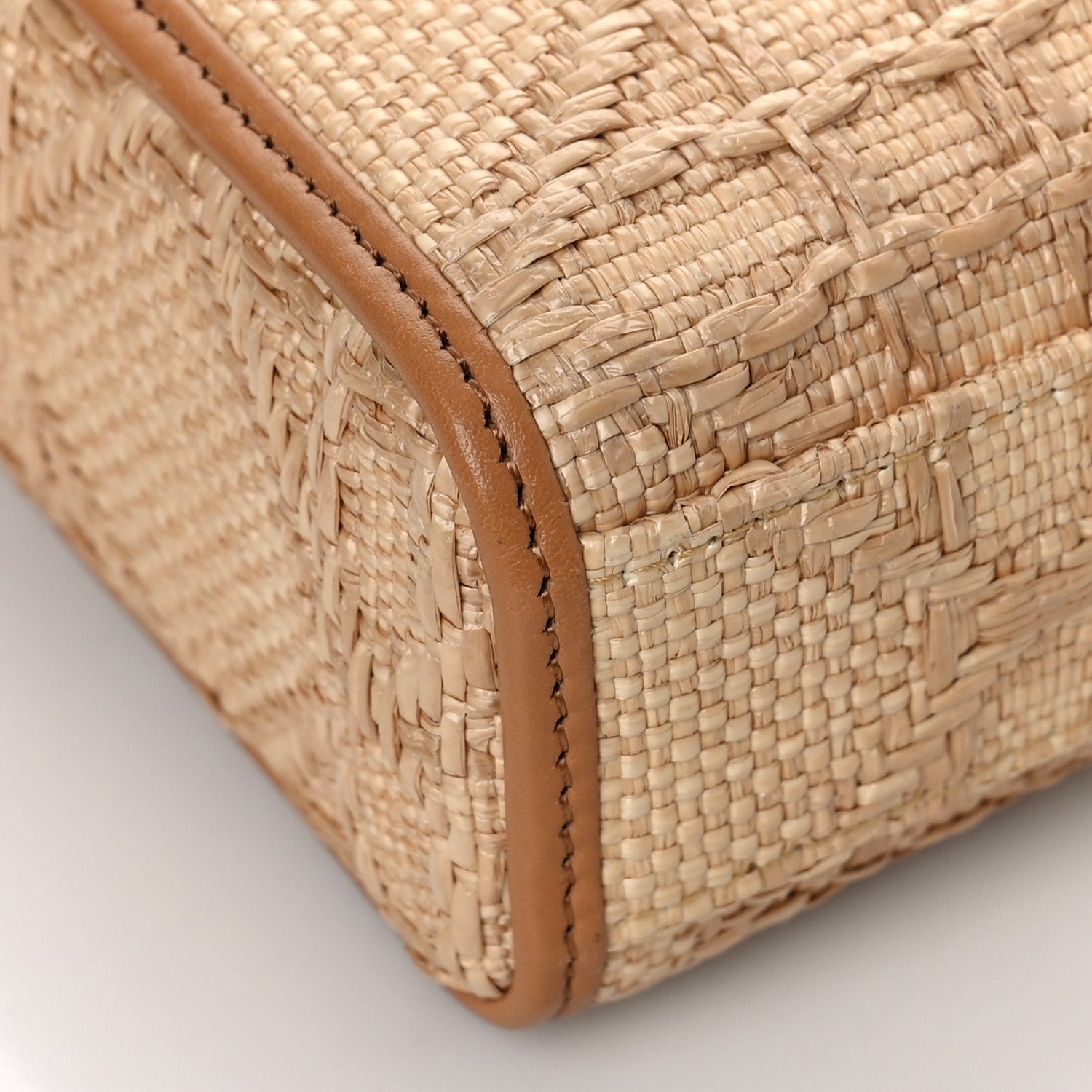 Christian Dior Raffia Macro Cannage Lady D-Joy Natural 7 of 8