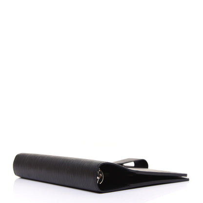 Louis Vuitton Epi Large Ring Agenda Cover Black 4 of 15