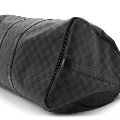 Louis Vuitton Damier Graphite Keepall Bandouliere 55 8 of 8